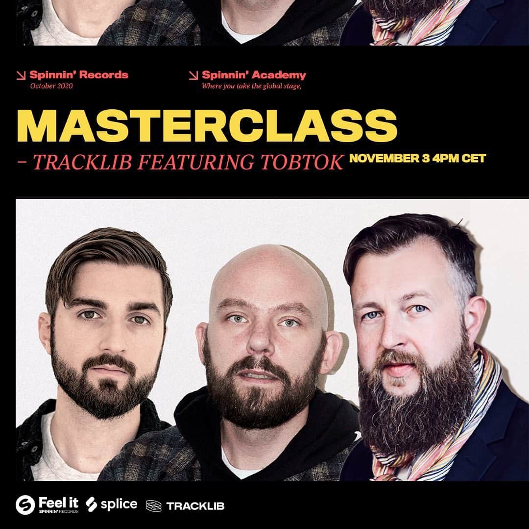 Spinnin' Recordsさんのインスタグラム写真 - (Spinnin' RecordsInstagram)「On Nov 3rd we’ll host another Spinnin’ XL Masterclass! @tracklib and @tobtokmusic will show you the ins and outs of the sampling and clearance platform. Learn how to use it to elevate your music productions with numerous songs to sample! Don’t miss out!  ​#Tobtok #Tracklib #SpinninRecords」10月28日 18時11分 - spinninrecords