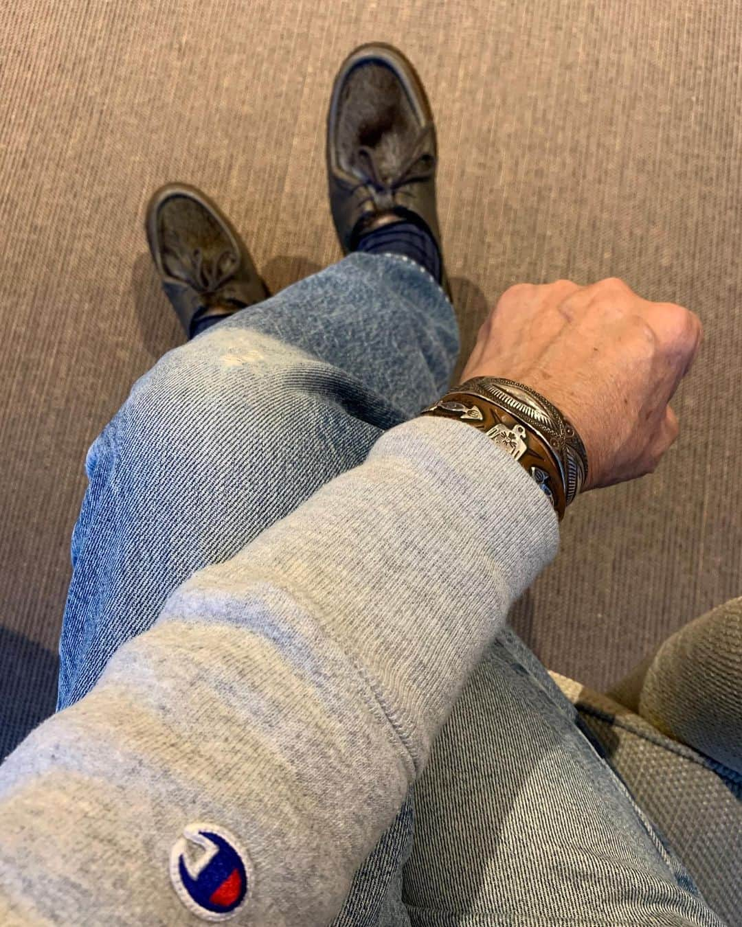 設楽洋さんのインスタグラム写真 - (設楽洋Instagram)「Everything is made in USA🇺🇸 for coordination of today's clothes 😊✨  #beams #beamsplus #champion #hanes #paraboot #levis501xx #perryshorty #設楽洋　#Americancasual #casualfashion #オヤジファッション」10月28日 18時40分 - taracyan3