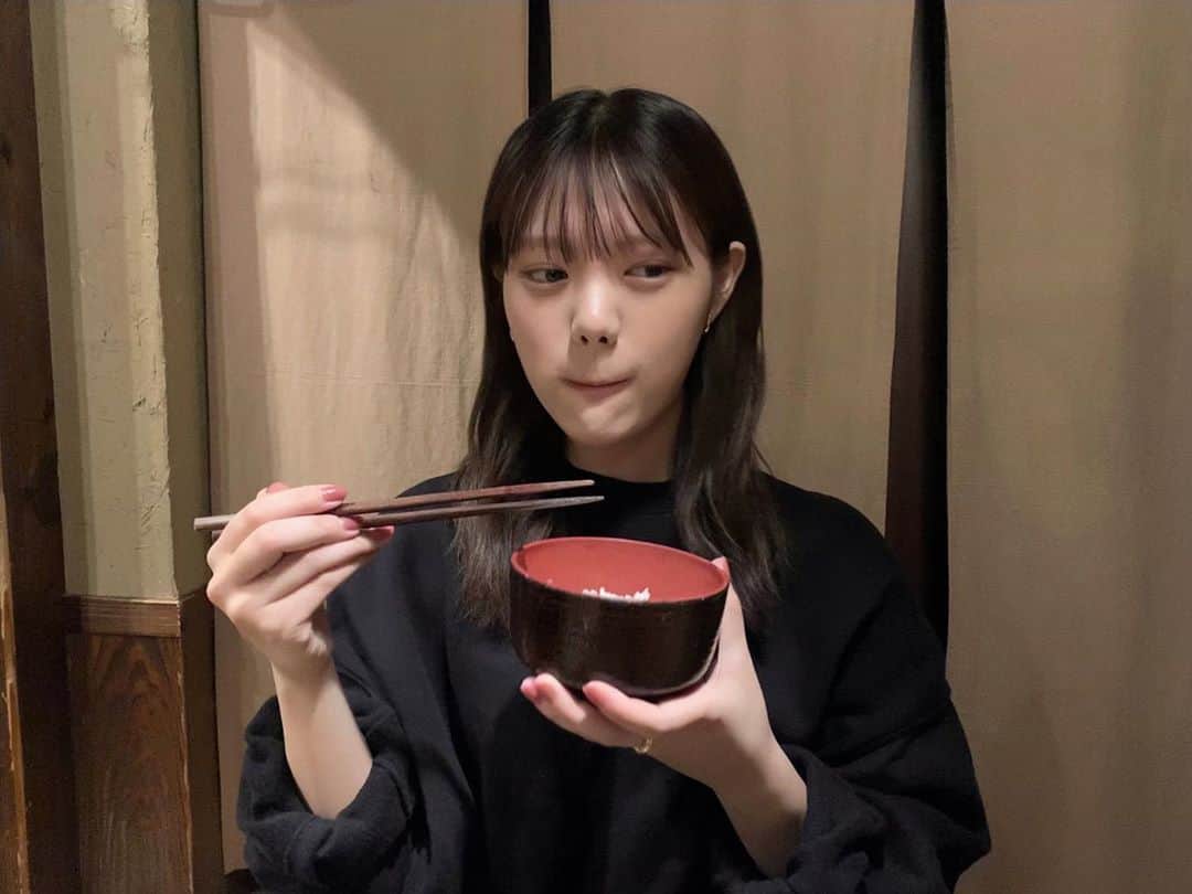 木村なつみのインスタグラム：「🍚もぐもぐライブフォト📷」