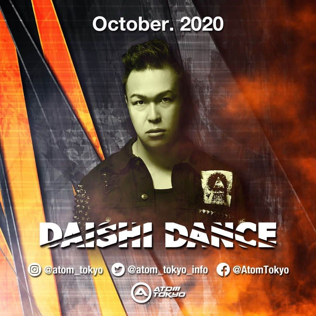 DAISHI DANCEさんのインスタグラム写真 - (DAISHI DANCEInstagram)「【今週10/31SAT渋谷↑↑↑】 @atom_tokyo #ATOMtokyo #TOKYO #東京 #渋谷  5F 23:00-23:30 STRIKE 23:30-00:10 HOSAKA 00:10-00:50 MADFOX 00:50-01:30 HiRAPARK 01:30-02:20 DAISHI DANCE←👁 02:20-03:10 TORA 03:10-03:50 KEIKO 03:50-04:30 SONE」10月28日 18時56分 - daishidance666