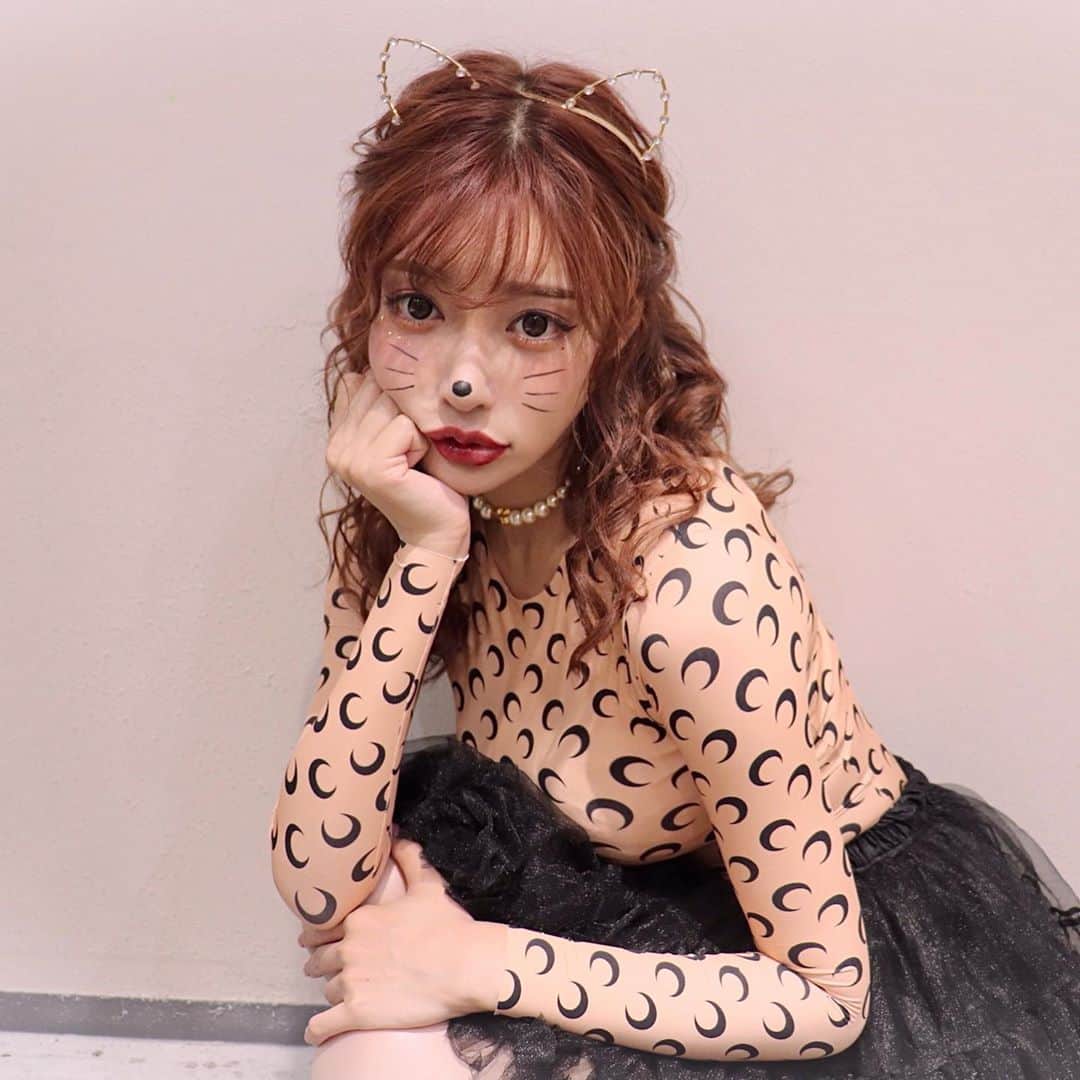 明日花キララのインスタグラム：「きょねん🎃🍭」