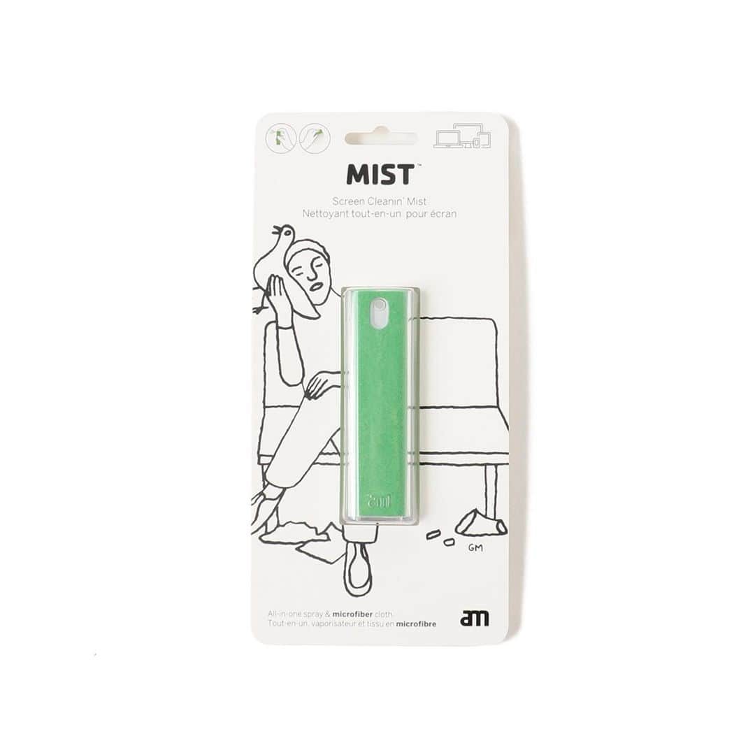 BEAMS ZAKKAさんのインスタグラム写真 - (BEAMS ZAKKAInstagram)「am / "MIST SCREEN CLEANER"  デバイスの液晶に使用できる抗菌スプレー。マイクロファイバークロスが巻かれているので拭き取りまでこれ1本で完結します。コンパクトなサイズで持ち運びも楽々。 いつでもどこでもお持ちのデバイスを清潔に。  @amgetclean @bpr_beams @beams_official  #beams #bprbeams #am #mist #screencleaner #ビームス #bprビームス #ミスト #スクリーンクリーナー」10月28日 19時22分 - bpr_beams