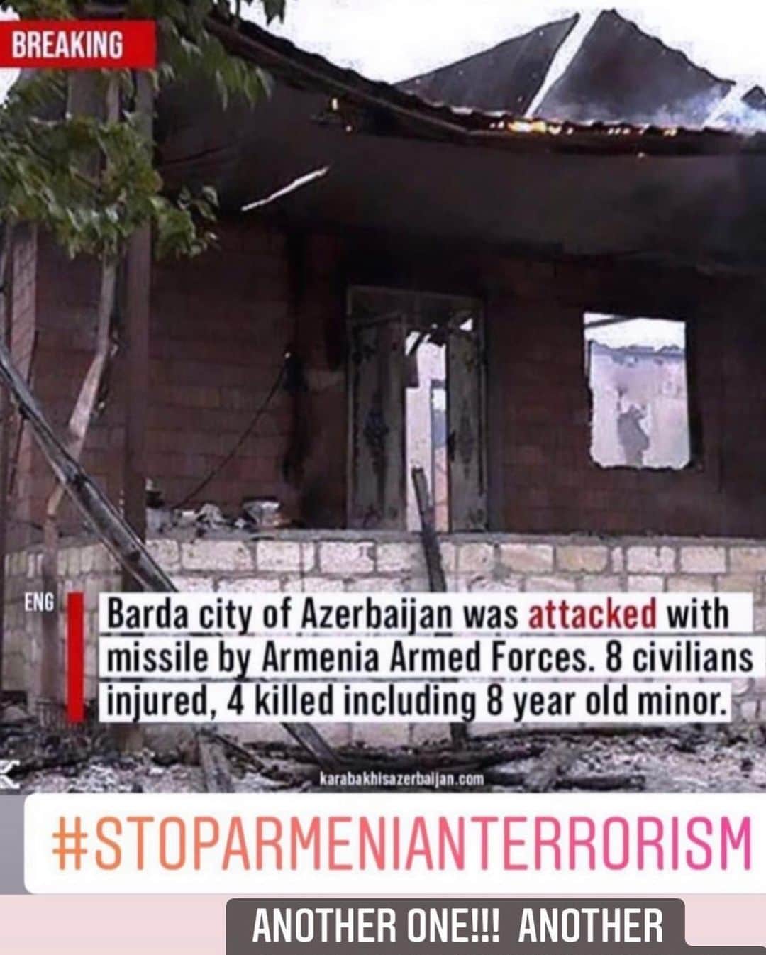 WildLifeさんのインスタグラム写真 - (WildLifeInstagram)「How are your children, world? Are they safe and sound? Via @adnanhuseynn #StopArmenianTerror  #StopArmenianOccupation  #StopArmenianAggression  #DontBelieveArmenia  #KarabakhisAzerbaijan」10月28日 19時34分 - wildlifepage
