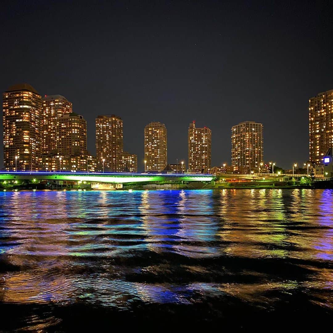 相沢あいさんのインスタグラム写真 - (相沢あいInstagram)「tokyo waterfront _ #夜景 #夜景撮影 #nightphotography #nightview #nightlights #nightscape #nightshot #waterfront #佃大橋 #隅田川テラス #隅田川 #夜景スポット #東京夜景 #隅田川沿い #隅田川散歩」10月28日 19時39分 - aizawaai