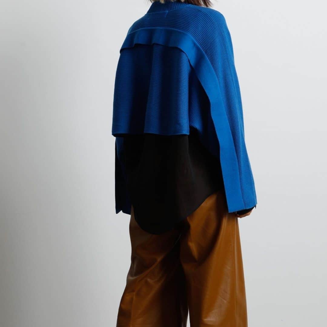 ルシェルブルーさんのインスタグラム写真 - (ルシェルブルーInstagram)「📣11月6日店頭発売📣 . ☑︎ Rib Cropped Knit Tops ¥14,000+tax (4Color: Blue/Black/Pink/Brown) . . #lecielbleu #ルシェルブルー　#fashion #aw20 #aw2020 #knit」10月28日 19時45分 - lecielbleu_official