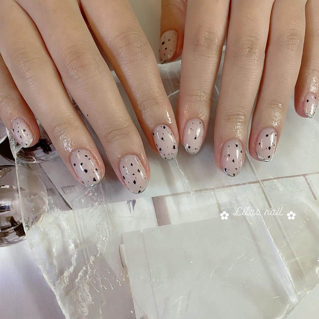 Makoさんのインスタグラム写真 Makoinstagram ダルメシアンジェル風 Girlynail ガーリーネイル ミラーネイル Glitternail 젤네일 젤네일아트 젤네일전문 フレンチガーリー スヌーピー チャーリーブラウン スヌーピー ネイル ギンガムチェック