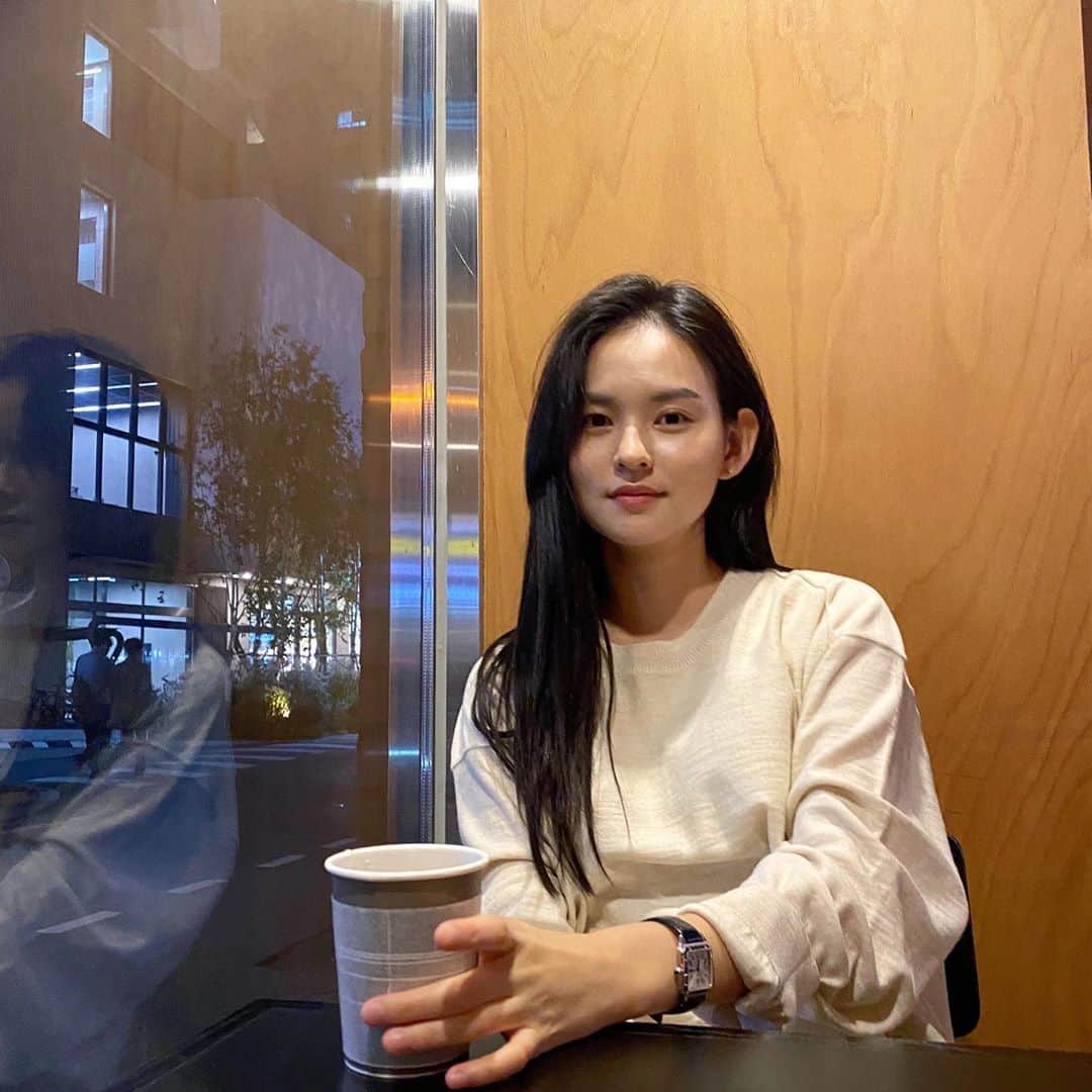 キム・ユネのインスタグラム：「🍵」