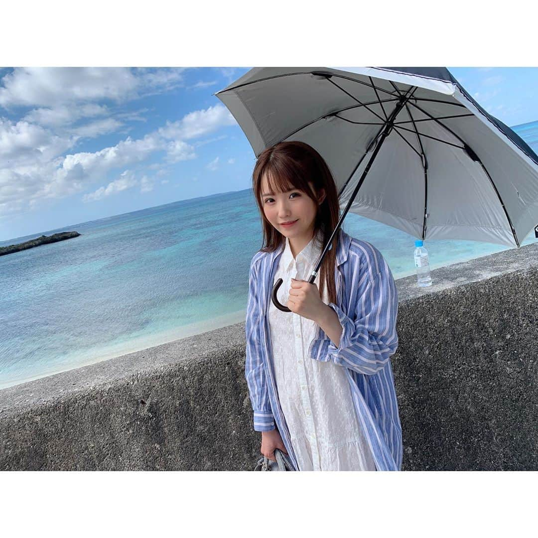 乙白さやかさんのインスタグラム写真 - (乙白さやかInstagram)「撮影🏝 こんな綺麗な海始めてきたよ〜！！🌊 　　 #海 #綺麗 #可愛い#パジャマ #着てる」10月28日 20時40分 - otoshiro_sayaka