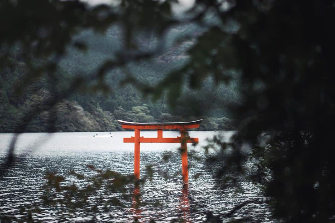 RUBYのインスタグラム：「🧜🏼‍♀️  #japanese #鳥居 #神秘的な場所」