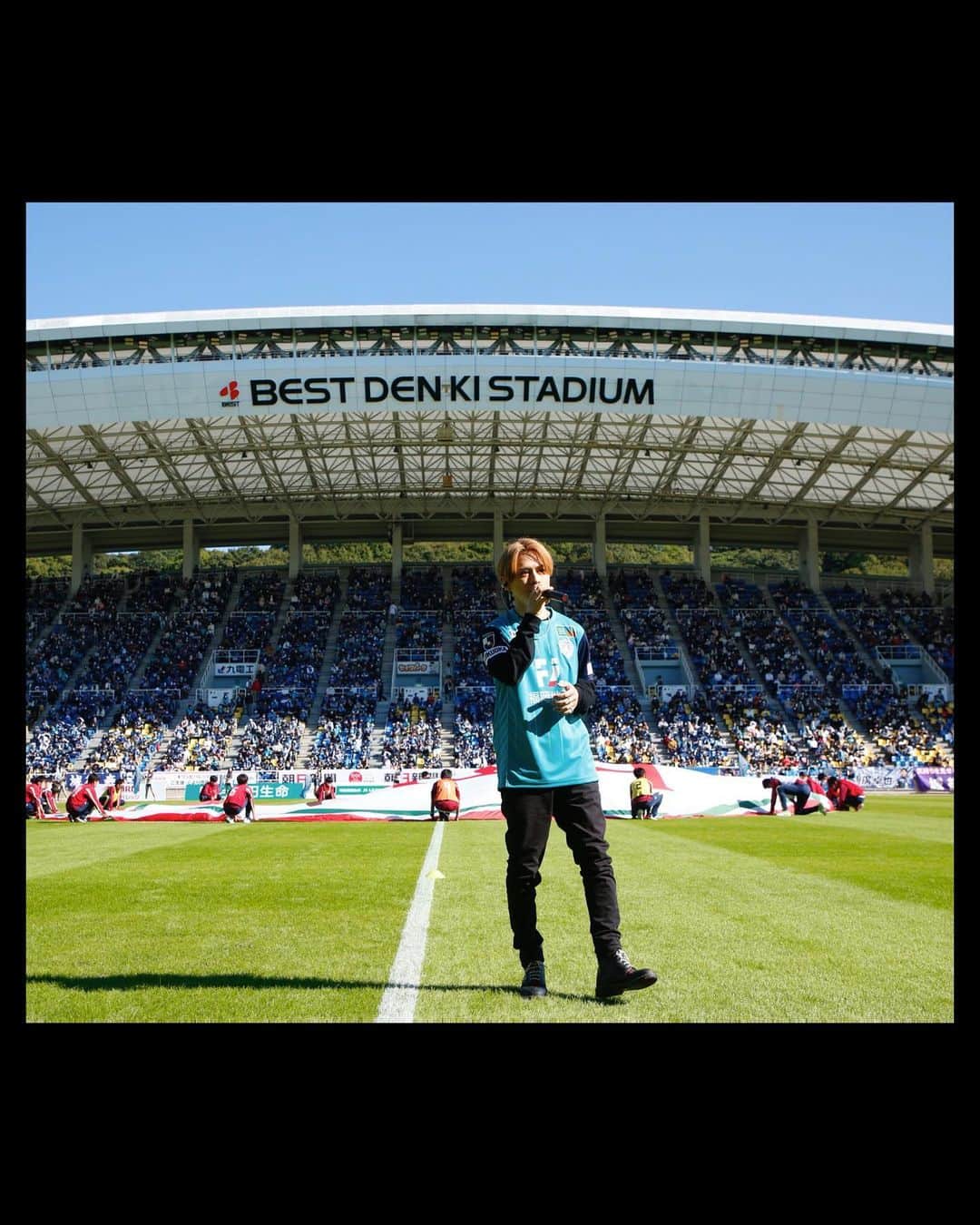中垣悟のインスタグラム：「©avispa fukuoka . #アビスパ福岡　#つわものたちの唄  @avispaf」