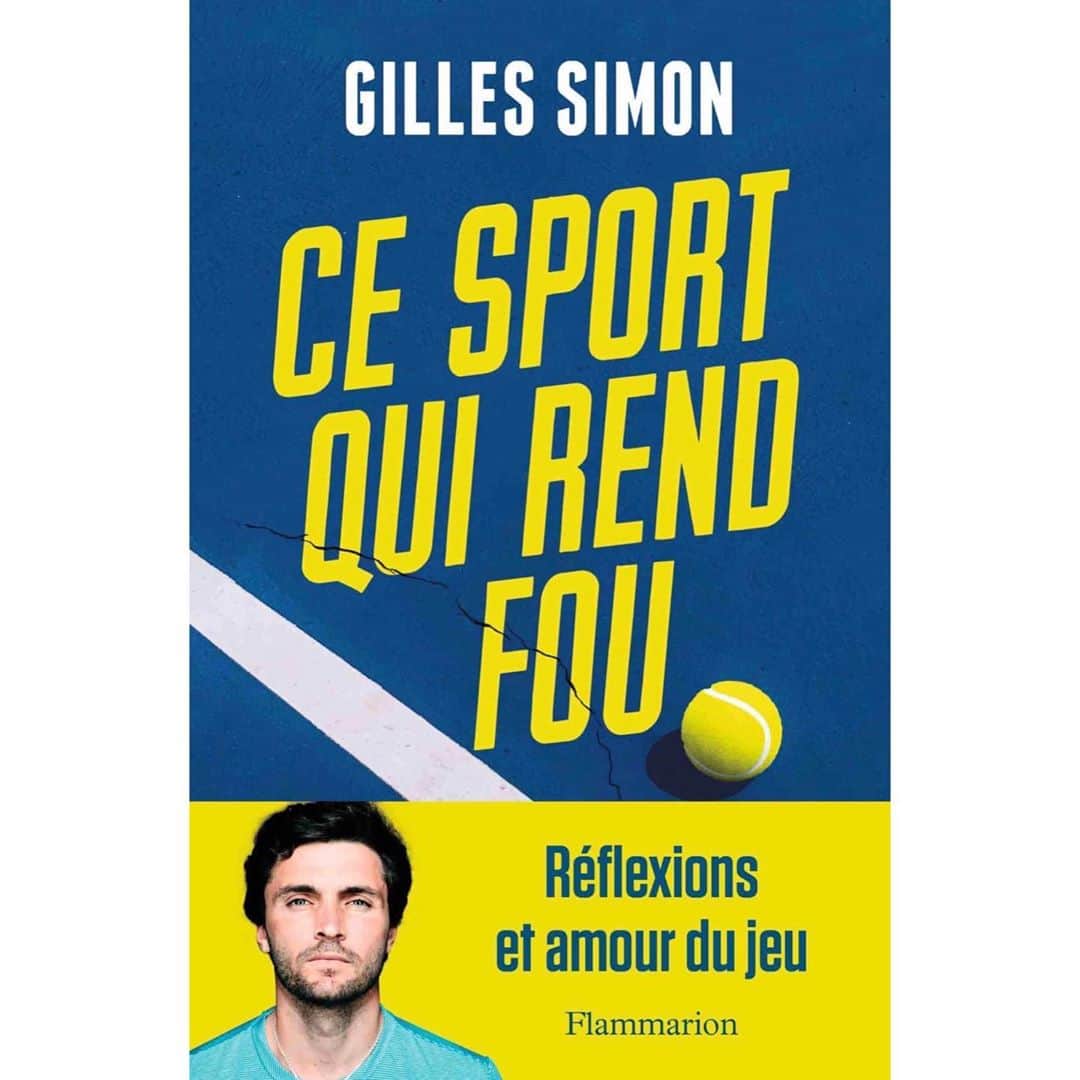 ジル・シモンさんのインスタグラム写真 - (ジル・シモンInstagram)「Jour J ! « Ce sport qui rend fou » de Gilles Simon ! #GillesSimon #CeSportQuiRendFou」10月28日 21時34分 - gillessimonactu