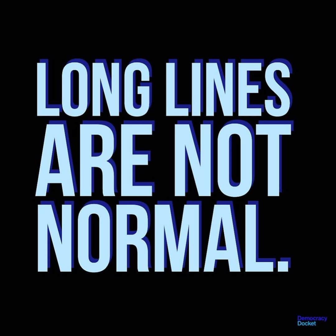 レオナルド・ディカプリオさんのインスタグラム写真 - (レオナルド・ディカプリオInstagram)「Long lines are a sign of #VoterSuppression. If you encounter problems at the polls don’t forget the non-partisan Election Protection Hotline - @866ourvote (866-687-8683)  Via @DemocracyDocket: Long lines are NOT normal. Long lines are NOT a sign of enthusiasm. Long lines are VOTER SUPPRESSION in action. No voter should have to wait in line for more than 30 minutes. Period.」10月29日 7時07分 - leonardodicaprio