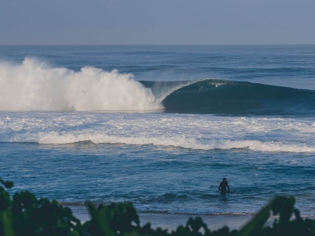 surflineさんのインスタグラム写真 - (surflineInstagram)「Look out behind you. Pipe, few years back.⁣ 📷: @Miahklein」10月29日 0時00分 - surfline