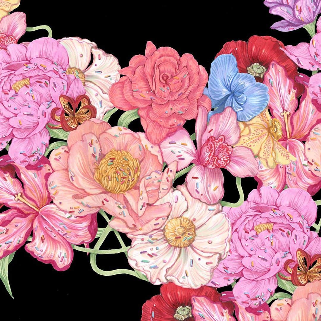晴日のインスタグラム：「Flower Road」