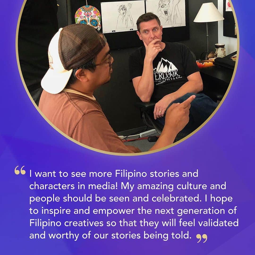 Disneyさんのインスタグラム写真 - (DisneyInstagram)「"I hope to inspire and empower the next generation of Filipino creatives so that they will feel validated and worthy of our stories being told." –Bobby Rubio, Story Artist & SparkShorts Director of "Float" at @Pixar Animation Studios #FilipinoAmericanHistoryMonth」10月29日 1時00分 - disney