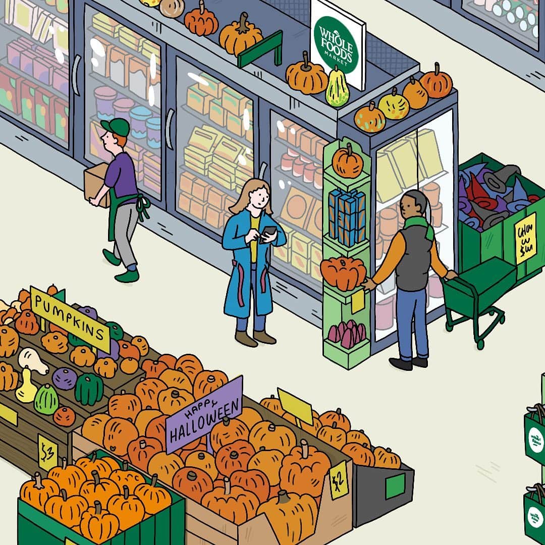 Whole Foods Marketさんのインスタグラム写真 - (Whole Foods MarketInstagram)「Trick? Or treat? You decide! Tap the image and make your pick by tapping either account tag.」10月29日 1時10分 - wholefoods