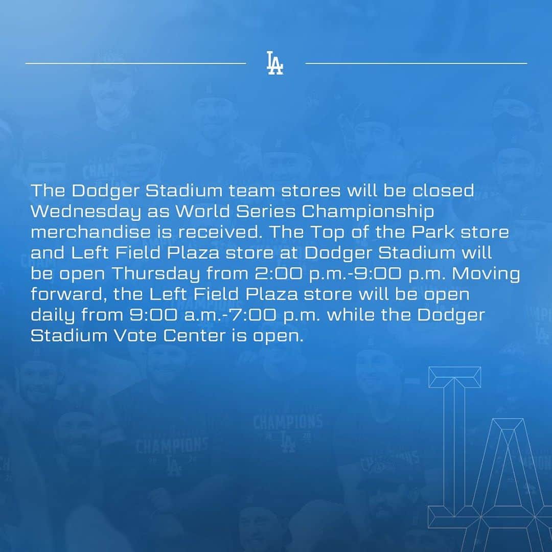 Los Angeles Dodgersさんのインスタグラム写真 - (Los Angeles DodgersInstagram)10月29日 1時15分 - dodgers