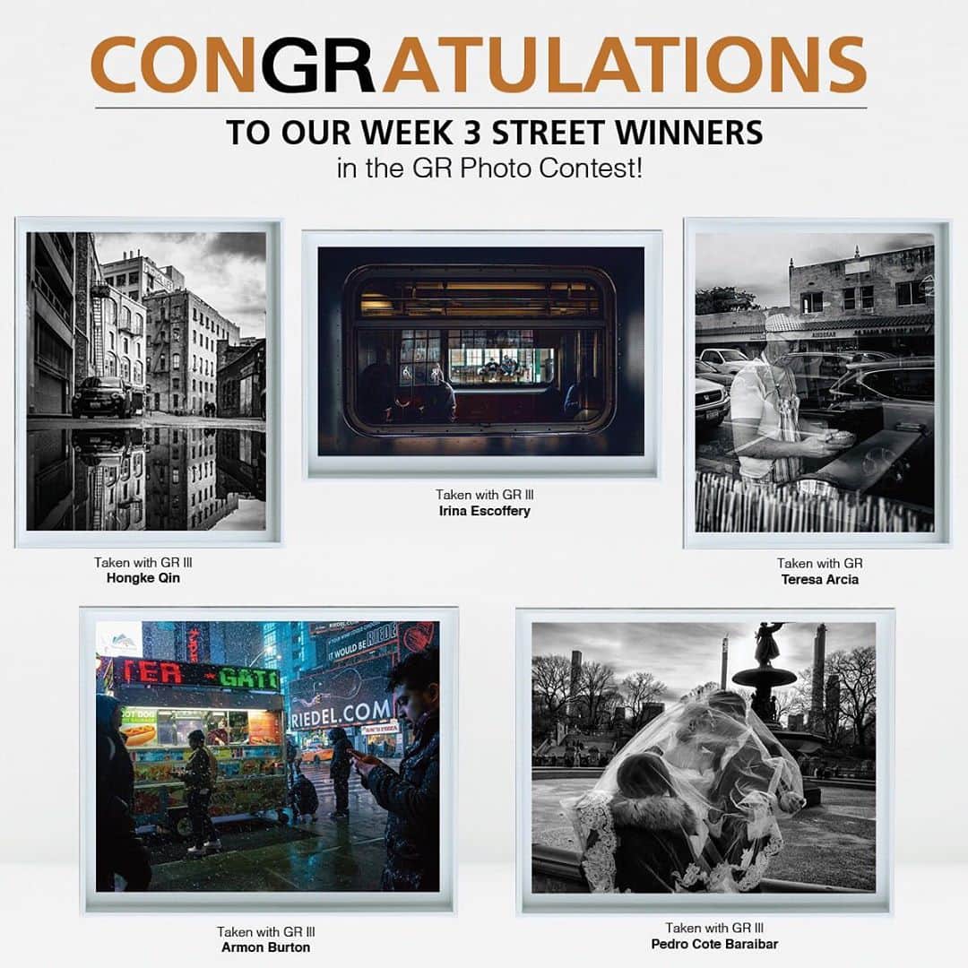 Ricoh Imagingのインスタグラム：「Congratulations to our week 3 winners in the Ricoh GR Photo Contest. Enter our last week of the contest. The theme is Black and White! Pentaxphotogallery.com」