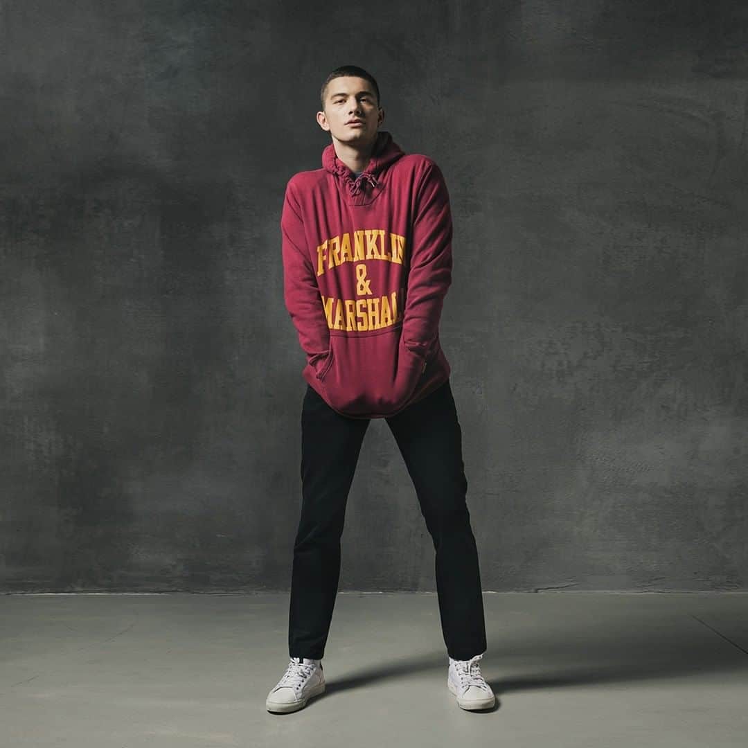 フランクリン&マーシャルのインスタグラム：「FRANKLIN & MARSHALL  FW2020 COLLECTION   A bold daytime style	  #franklinandmarshall #newcollection #sweatshirt #trousers」
