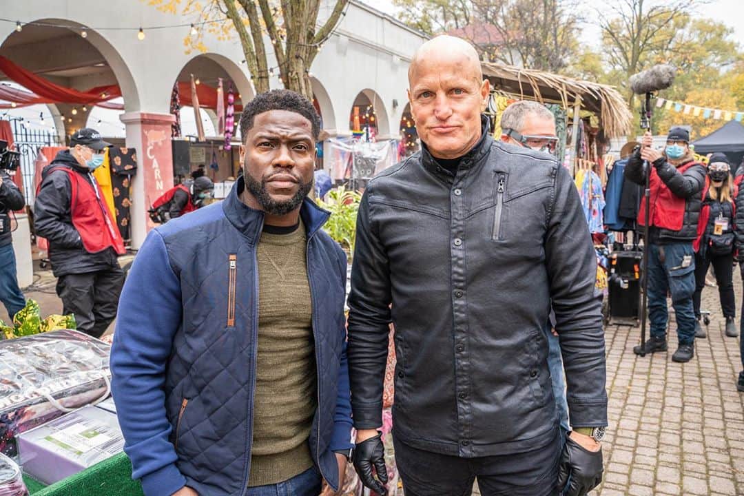 ケビン・ハートさんのインスタグラム写真 - (ケビン・ハートInstagram)「So thankful for the opportunities that have come my way....been a fan of this mans work for years....now he’s my Co Star!!!! God is good.... #Blessed #ManFromToronto #ComingSoon」10月29日 1時45分 - kevinhart4real