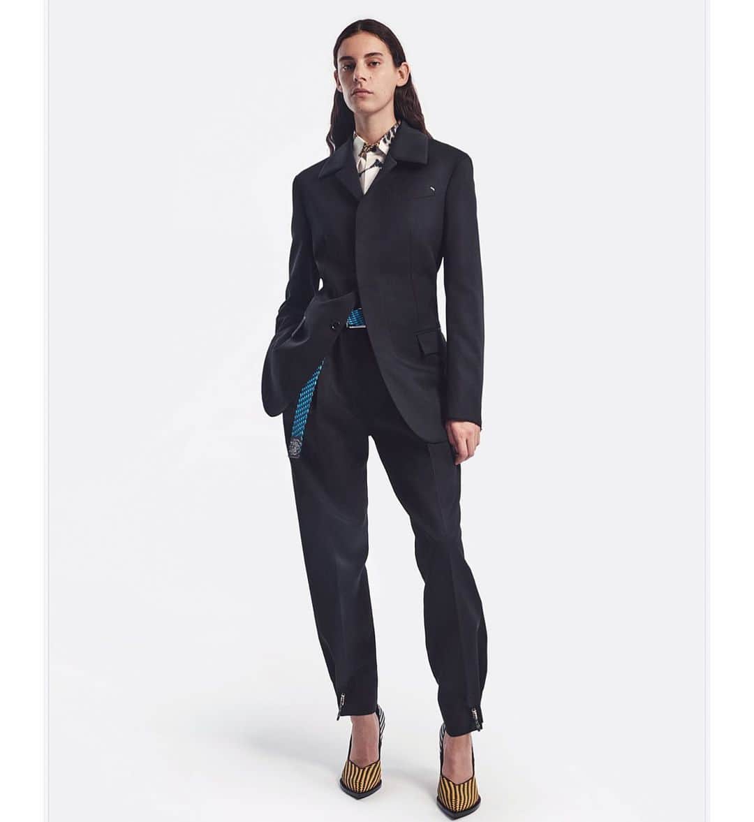 クリスヴァンアッシュのインスタグラム：「NEW SUMMER ‘21 @BERLUTI COLLECTION LOOKBOOK OUT ON VOGUE RUNWAY  PHOTO @valentinbgiacobetti  STYLING @mauricionardi  MODEL @cyriellellnd  #berluti #krisvanassche」