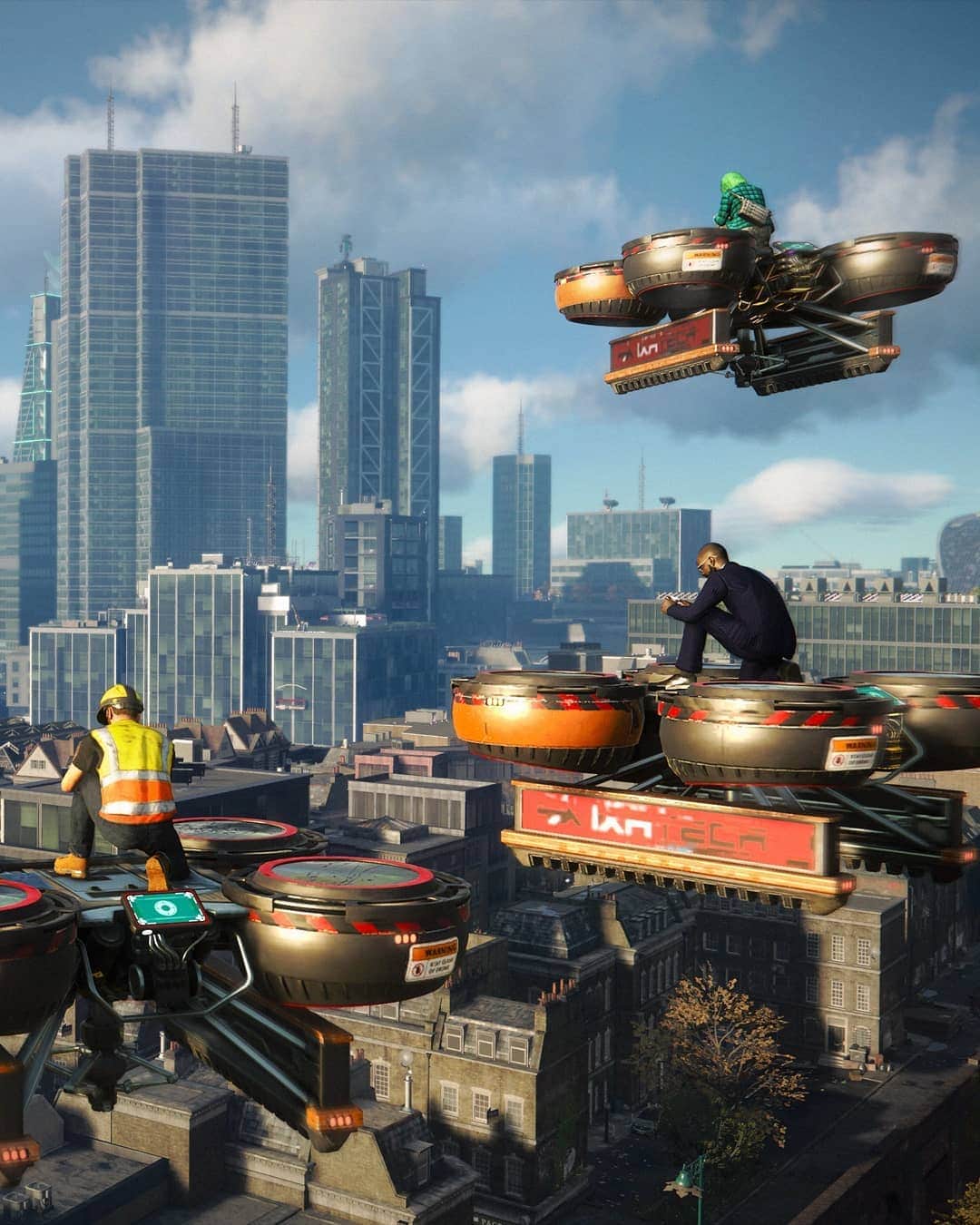Ubisoftさんのインスタグラム写真 - (UbisoftInstagram)「Drone's eye view of London! 🇬🇧 #WatchDogsLegion」10月29日 2時11分 - ubisoft