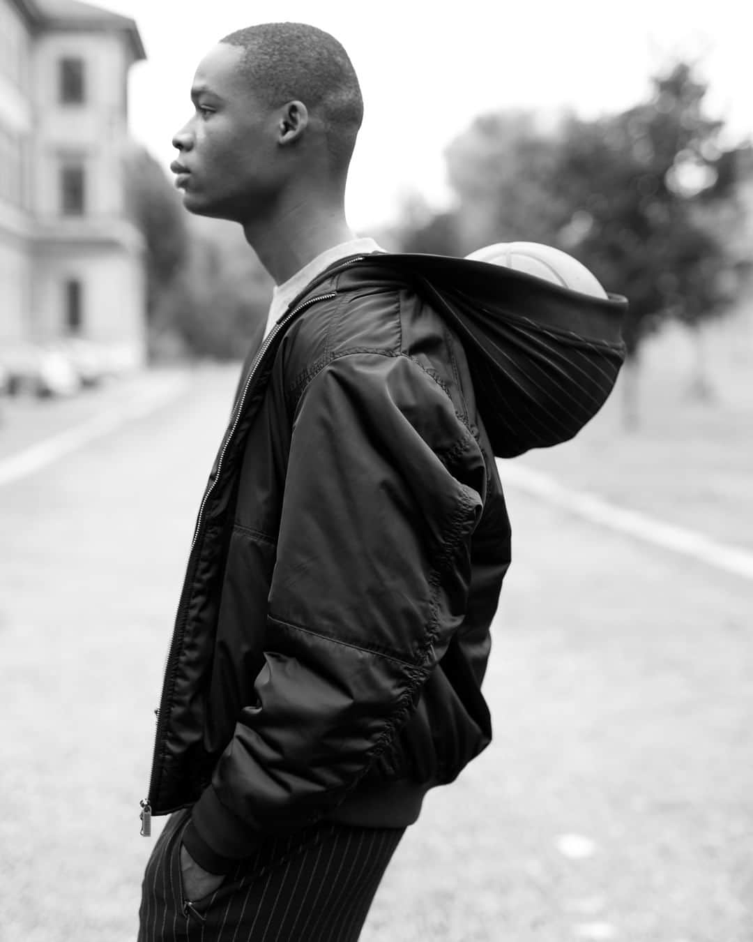 ダーク ビッケンバーグのインスタグラム：「Protect the cause, join our crew. #dirkbikkembergs #bikkembergs #FW20  Photographer: @oskarcecere Model: @bano_sow_officiel」
