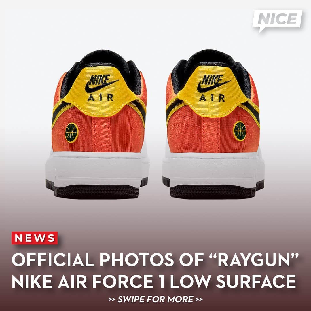 Nice Kicksさんのインスタグラム写真 - (Nice KicksInstagram)「The “Raygun” colorway returns, this time on the classic Nike Air Force 1. 🔫」10月29日 3時26分 - nicekicks