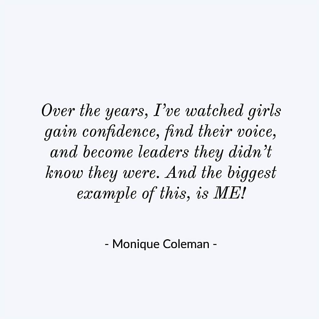 モニーク・コールマンのインスタグラム：「Tap the link in my bio to join me and @girlupcampaign at the 2020 #GirlHero Awards on October 29 at 12 pm EST! They'll be honoring gender equality changemakers @shondarhimes @taranajaneen @doloreshuerta, and some incredible Girl Up girl leaders while hosting some important conversations on how to mobilize in your community during these tumultuous times.」