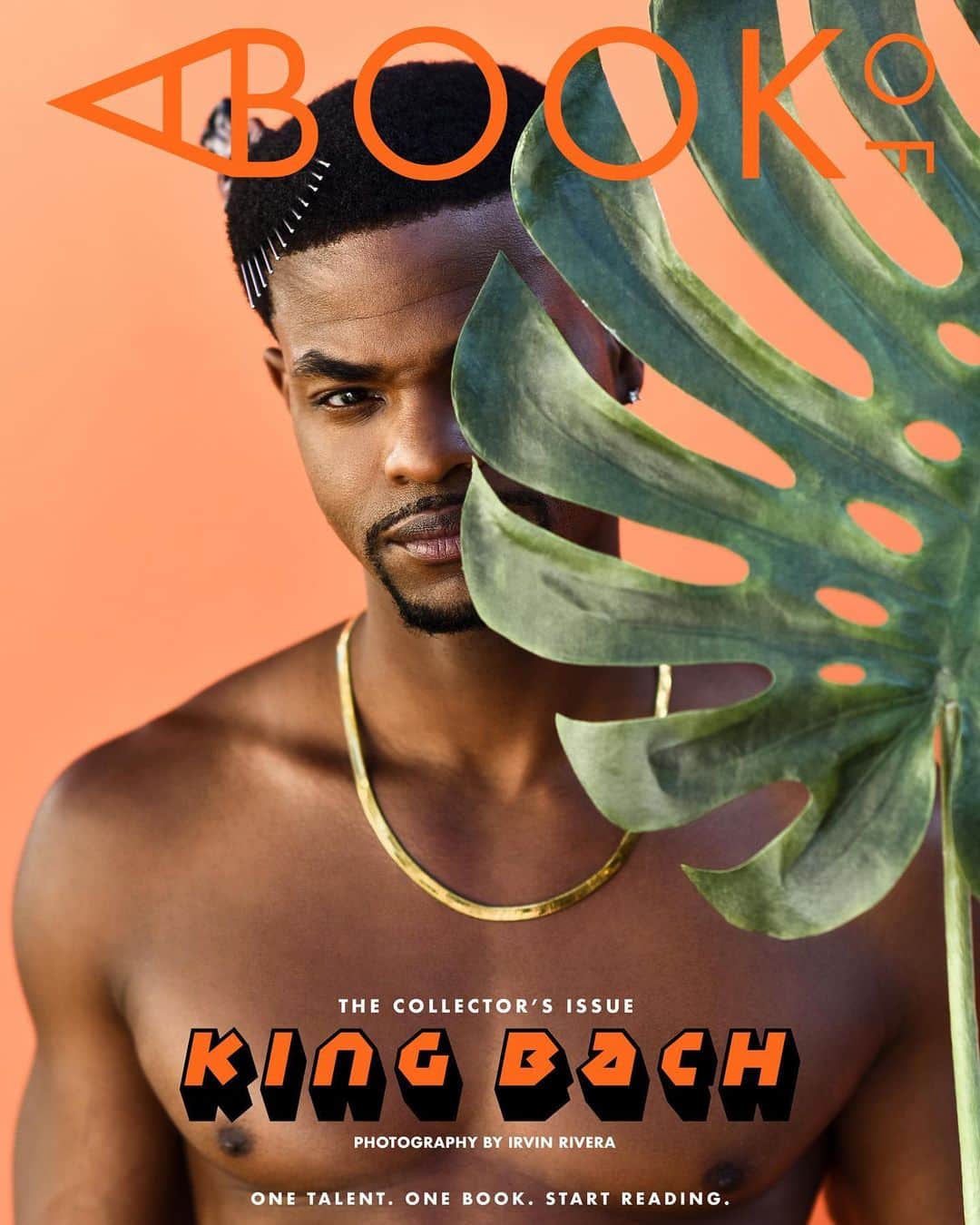 King Bachさんのインスタグラム写真 - (King BachInstagram)「Thank you @abookof for putting me on your cover and making me look cute af 😍 #styledbybec #abookof」10月29日 4時47分 - kingbach