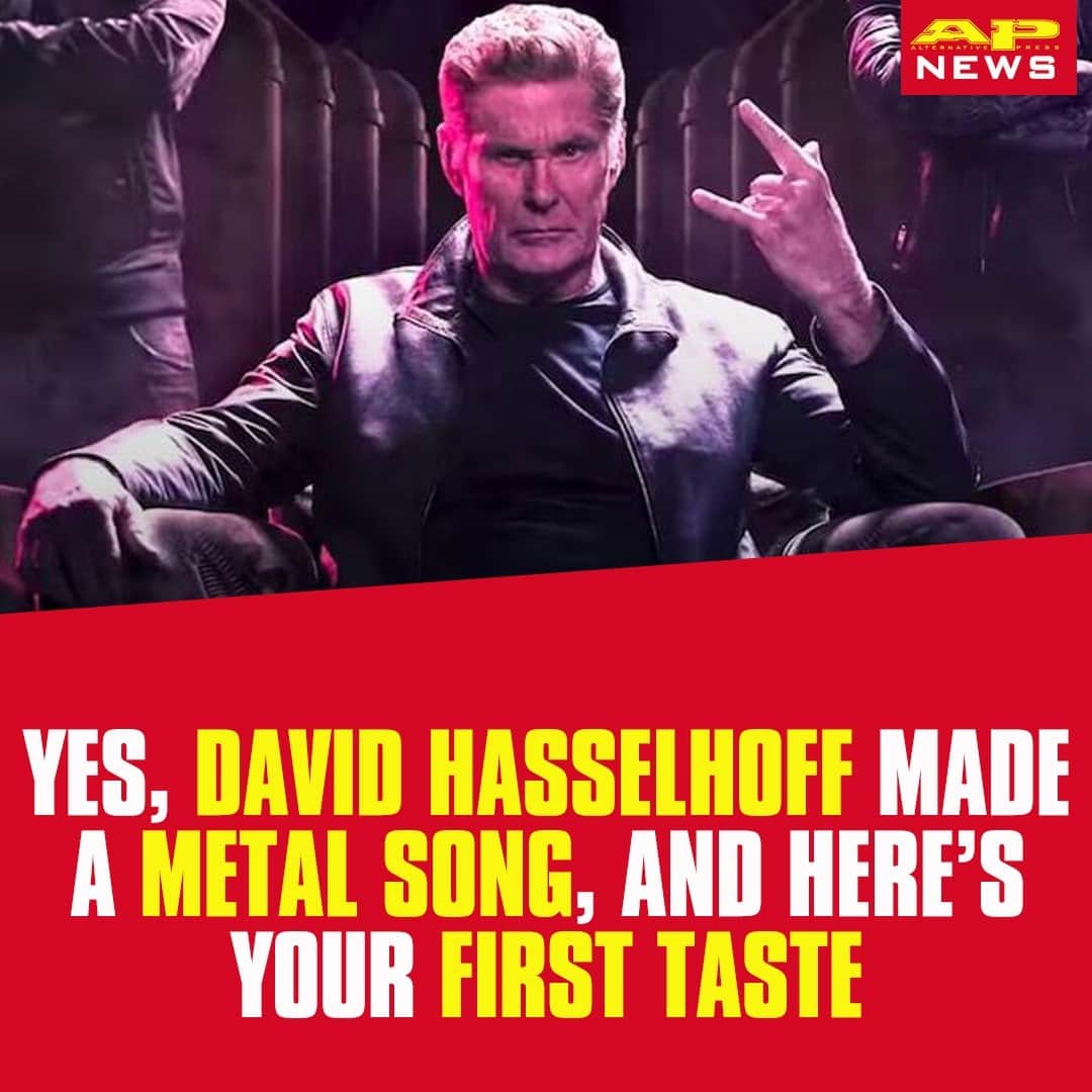 Alternative Pressさんのインスタグラム写真 - (Alternative PressInstagram)「WATCH: Yes, @DavidHasselhoff really made a metal song, and the first taste of his new single “Through The Night” is finally here⁠ LINK IN BIO⁠ .⁠ .⁠ .⁠ #davidhasselhoff #metal #metalmusic #throughthenight #altpress #alternativepress」10月29日 6時15分 - altpress