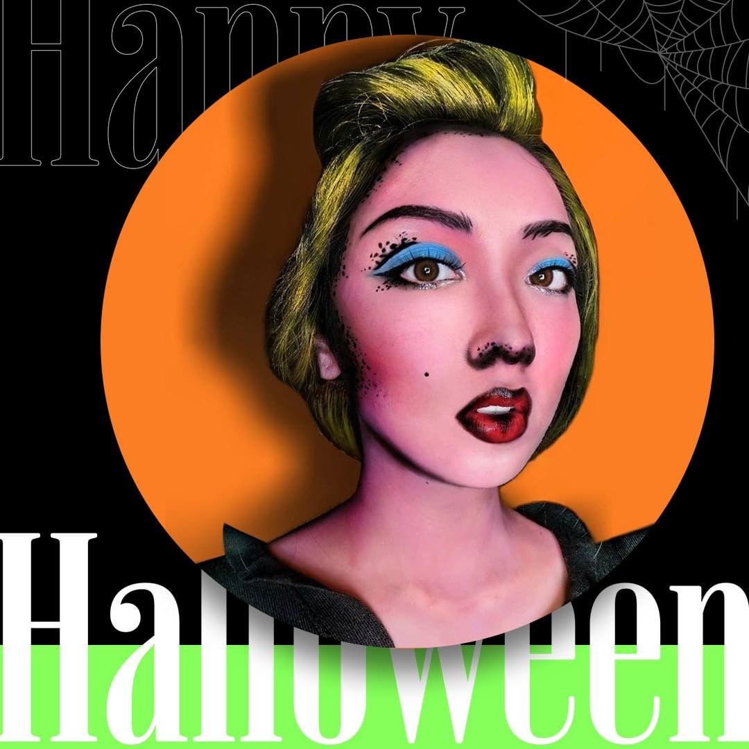 M·A·C Cosmetics Hong Kongさんのインスタグラム写真 - (M·A·C Cosmetics Hong KongInstagram)「認唔認得呢幅名畫？ HALLOWEEN係每個人化身成傳奇人物嘅最佳時機！🎃 你可以扮演過去、現在或任何時代中具代表性和影響力嘅象徵，將自己成為你心目中嘅超級巨星！ 由普普藝術教父Andy Warhol所創嘅《Marilyn Monroe》都可透過專業化妝師 @japyeong 嘅神奇化妝技巧活生生重現眼前！ 你又想變身成哪位時代的代表人物？🌟 #MACHALLOWEENHK #MAC妝FUN享 #MACHongKong  Regram from @japyeong   Get Inspired by the past, present and future!  HALLOWEEN is the chance for you to be your own LEGEND🎃 Let our pressional artists show you how looks that let you become any person, creature, or character. Our makeup artist @japyeong has turned herself into the famous “Marilyn Monroe” by Andy Warhol. What is the STAR you want to be?」10月29日 18時00分 - maccosmeticshk