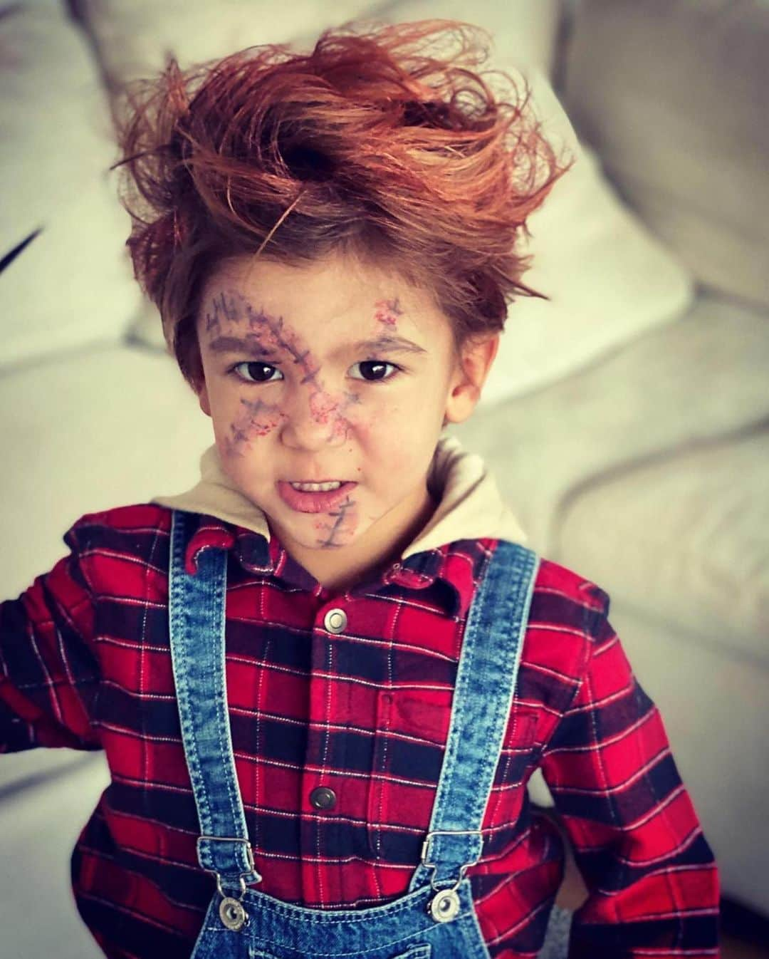 アルバロ・ネグレドさんのインスタグラム写真 - (アルバロ・ネグレドInstagram)「Halloween 2020 👹🤯🎃😳😱 #alvarojr #halloween」10月29日 17時55分 - alvaronegredo9