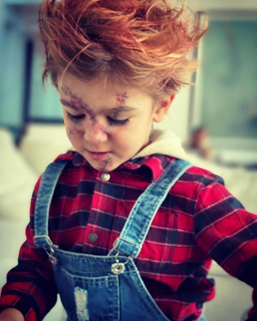 アルバロ・ネグレドさんのインスタグラム写真 - (アルバロ・ネグレドInstagram)「Halloween 2020 👹🤯🎃😳😱 #alvarojr #halloween」10月29日 17時55分 - alvaronegredo9