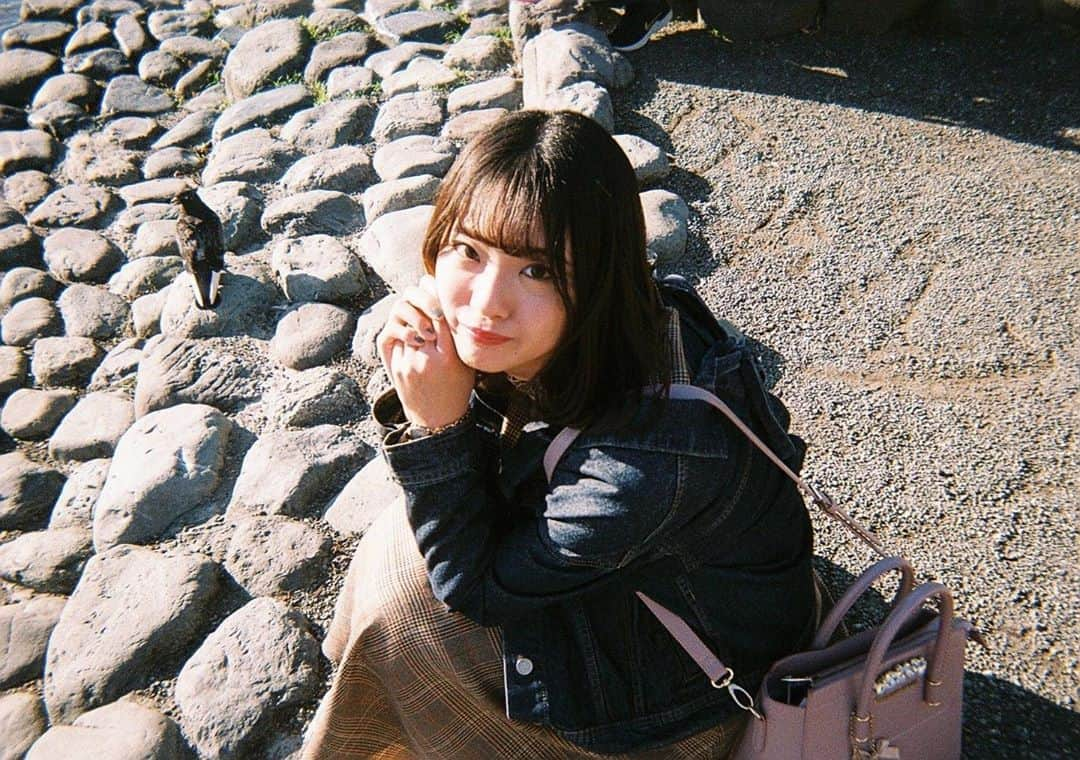 山田杏奈のインスタグラム：「池にいた鯉を眺めていた時の写真です！﻿ ハト🕊とツーショット✌️﻿ ﻿ #ミスコン2020 #ファイナリスト #推してください #大学生 #ミスコン #ミス東大 #ミス東大2020 #東大生 #東大 #東京大学 #ポートーレート撮影 #ポートレート#ポートレートモデル #写真撮ってる人と繋がりたい #写真好きな人と繋がりたい #カメラ好きな人と繋がりたい #被写体 #ファインダー越しの私の世界 #ポートレート女子  #instagood #instalike #サロモ募集 ﻿」