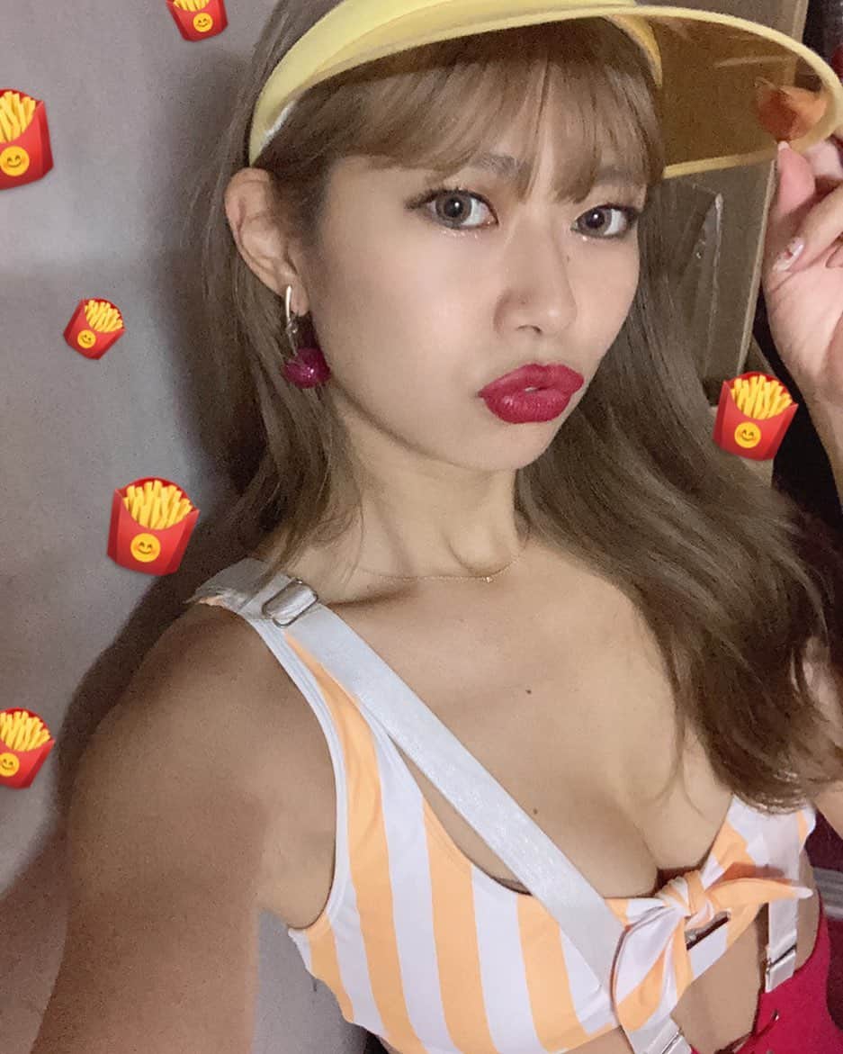 ちほのインスタグラム：「ポテトポテトダブチポテト🤯」