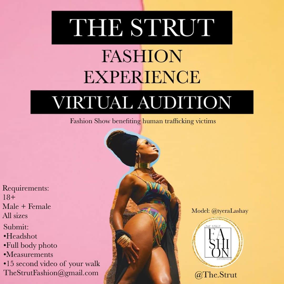 Draya Micheleのインスタグラム：「Serious models only please. Please email a headshot, full body photo, measurements, and a 15 second video of your walk to TheStrutFashion@gmail.com」