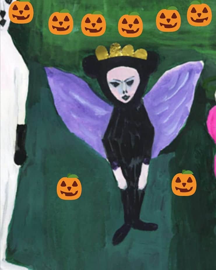 タンゲクンのインスタグラム：「🤑trick  or treat ☠️」