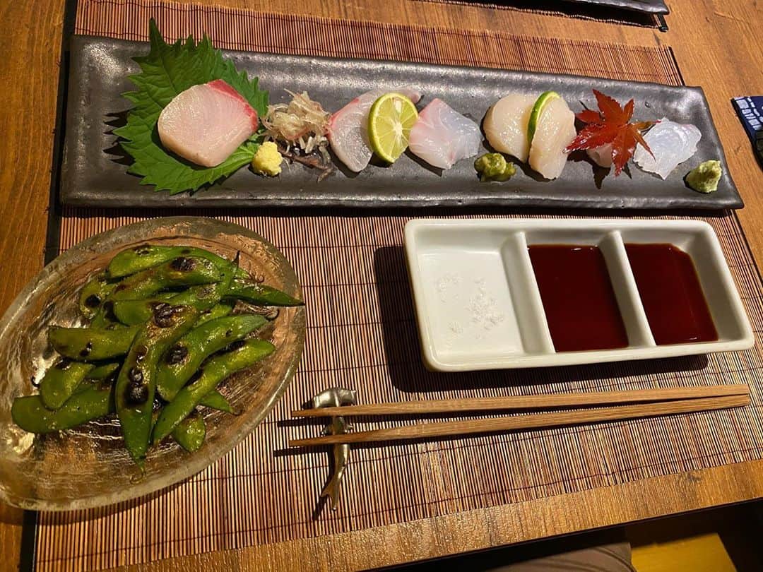 世礼奈のインスタグラム：「最近になってすっごく久々に #食べログ・#行ったお店 記録残してみた ◡̈ ☆  10/1（木） 和み酒 #帆凪（#はんなぎ） ☏ 03-3411-3402 東京都世田谷区太子堂2-29-3 スカイブルー三軒茶屋　1F https://tabelog.com/tokyo/A1317/A131706/13091954/」