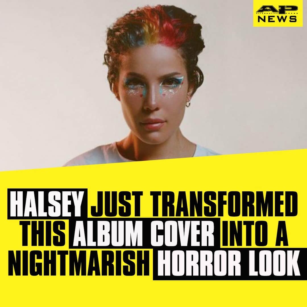 Alternative Pressさんのインスタグラム写真 - (Alternative PressInstagram)「LOOK: @iamhalsey just revisited this iconic album cover for a Halloween look that looks like it was pulled straight from a horror movie⁠ LINK IN BIO⁠ .⁠ .⁠ .⁠ #halsey #iconicalbum #iconicalbums #albumcover #halloween #halloweenlook #halloween2020 #horror #horrormovie #horrormovies #horrorfilms #altpress #alternativepress」10月29日 13時01分 - altpress