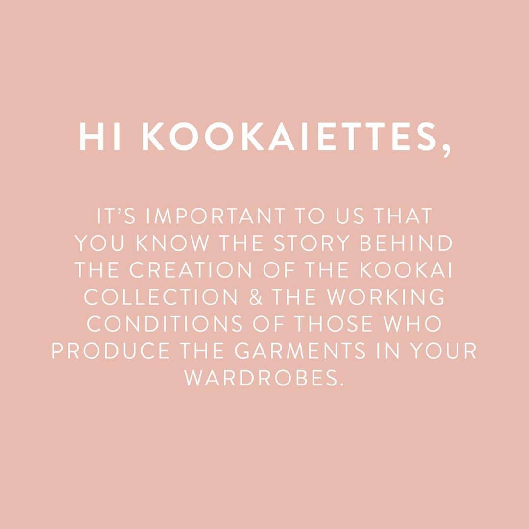 KOOKAI さんのインスタグラム写真 - (KOOKAI Instagram)「Hi KOOKAÏettes, it’s important to us that you know the story behind the creation of the KOOKAÏ collection & the working conditions of those who produce the garments in your wardrobe. We’re happy to confirm that KOOKAÏ received the top tier ranking in Baptist World Aid’s 2020 Covid Fashion Report. Swipe to find out more •• #kookai @baptistworldaid」10月29日 15時11分 - kookai_australia