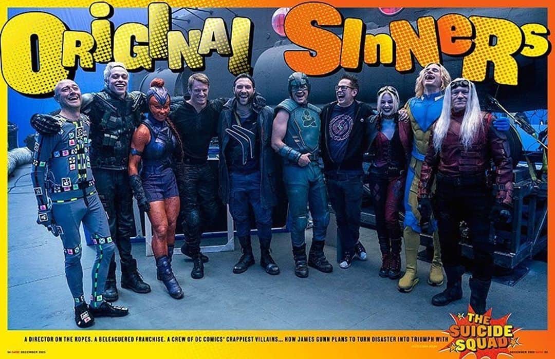 スーサイド・スクワッドのインスタグラム：「Repost from @jamesgunn : My first-ever interview about #TheSuicideSquad is out now in @empiremagazine.」
