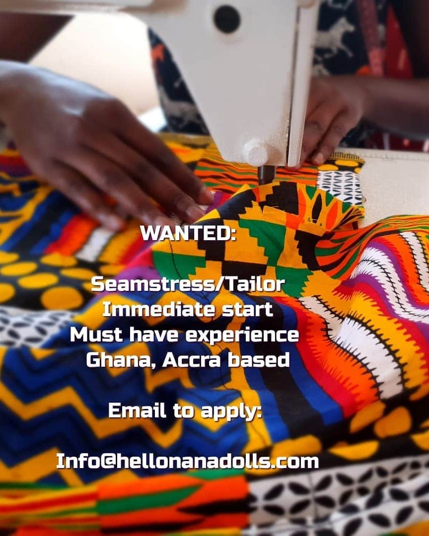 Fuse ODGのインスタグラム：「Tag a serious somebody fit for these roles for me 💥🌍  Accra and South London...Expanding the team for the following roles 👆🏿  Accra - Seamstress/Tailors  South London - Shipping and Distribution Assistant  Love #NewAfricaNation」
