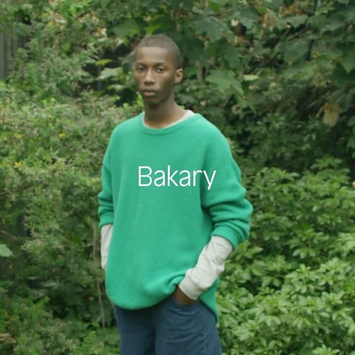 アメリカンビンテージのインスタグラム：「Closer with Bakary. #13 @bkhary   Lovers or friends. Parents or children.  Brothers or sisters. This isn’t a campaign. It’s the story of life.  ___ #AmericanVintage #FW20 #CloserWithAmericanVintage」