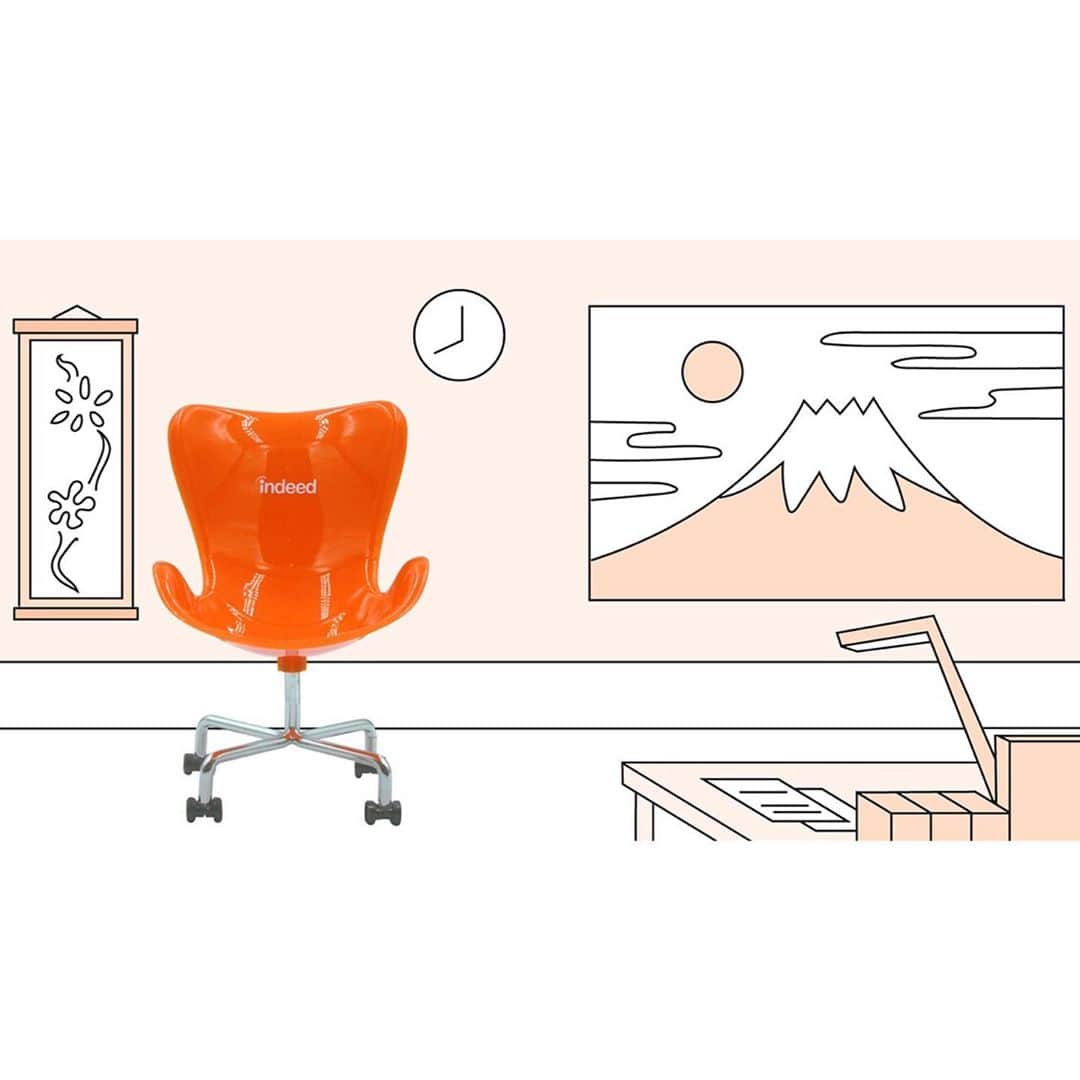 リクルートさんのインスタグラム写真 - (リクルートInstagram)「【目の前に求職者がいるつもりで】﻿ Indeedの会議室には、﻿ オレンジ色の椅子（Orange chair）があります。﻿ 鮮やかな色のその椅子は、﻿ Indeedを利用する「求職者」を象徴しています。﻿ ﻿ 従業員たちがアイデアを練るときや﻿ 重要な決断をするとき、最も大切なこと。﻿ それは「求職者にとって何がベストか」を考え抜くこと。﻿ その意思を、オレンジの椅子で表しています。﻿ ﻿ 在宅勤務中の今も、仕事探しをする人たちを﻿ 第一に考えるこの姿勢は変わりません。﻿ 世界中の求職者のより良い未来のために、﻿ 今日も取り組んでいます。﻿ ﻿ 2020年3月31日、﻿ おかげさまでリクルートは創業60年を迎えました。﻿ Opportunities for Lifeの実現に向けて﻿ どのようなチャレンジが生まれてきたのか、﻿ 60年にちなんで世界中のリクルートグループから﻿ 60のいい話を集めました。﻿ プロフィールのリンクからご覧ください。﻿ https://60th.recruit-holdings.co.jp/﻿ ﻿ ♢♢♢♢♢♢♢♢♢♢♢♢♢♢♢♢♢♢♢♢♢♢♢♢♢♢﻿ リクルート公式アカウントでは、﻿ あなたの毎日をもっと楽しむための﻿ 暮らしのアイデアをお届けしています！👉 @recruit___official﻿ ♢♢♢♢♢♢♢♢♢♢♢♢♢♢♢♢♢♢♢♢♢♢♢♢♢♢﻿ ﻿ #RECRUIT #indeed﻿ －﻿ #リクルート #インディード #椅子 #理念 #働く #転職活動 #転職 #大切なこと #人材 #職場 #チャレンジ #象徴 #従業員 #就職活動 #就活 #仕事 #決断 #求職 #企業 #会社 #会議室 #意思 #ワークライフスタイル #ワークスタイル #オフィス #シンボル #キャリア #お仕事」10月29日 18時14分 - recruit___official