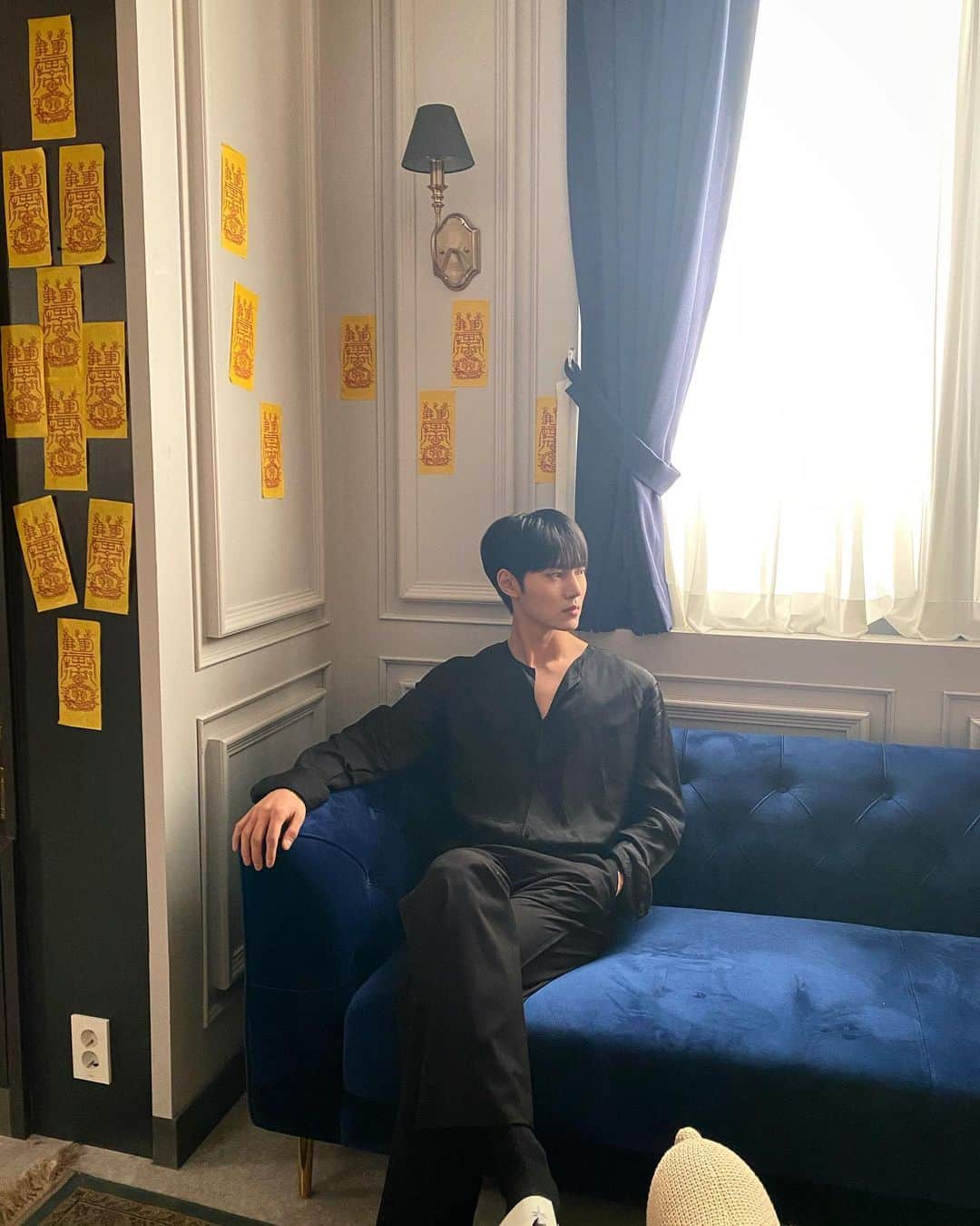 イ・ミンホのインスタグラム：「오늘도 어서와요 #구미호뎐 #이무기」