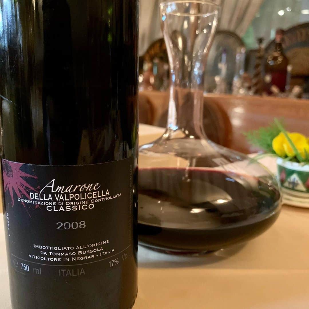 のインスタグラム：「いま こんなことに✨ 美味しいに決まってる‼️ #masahirotakashima #amarone #東京のどこかのイタリアン」