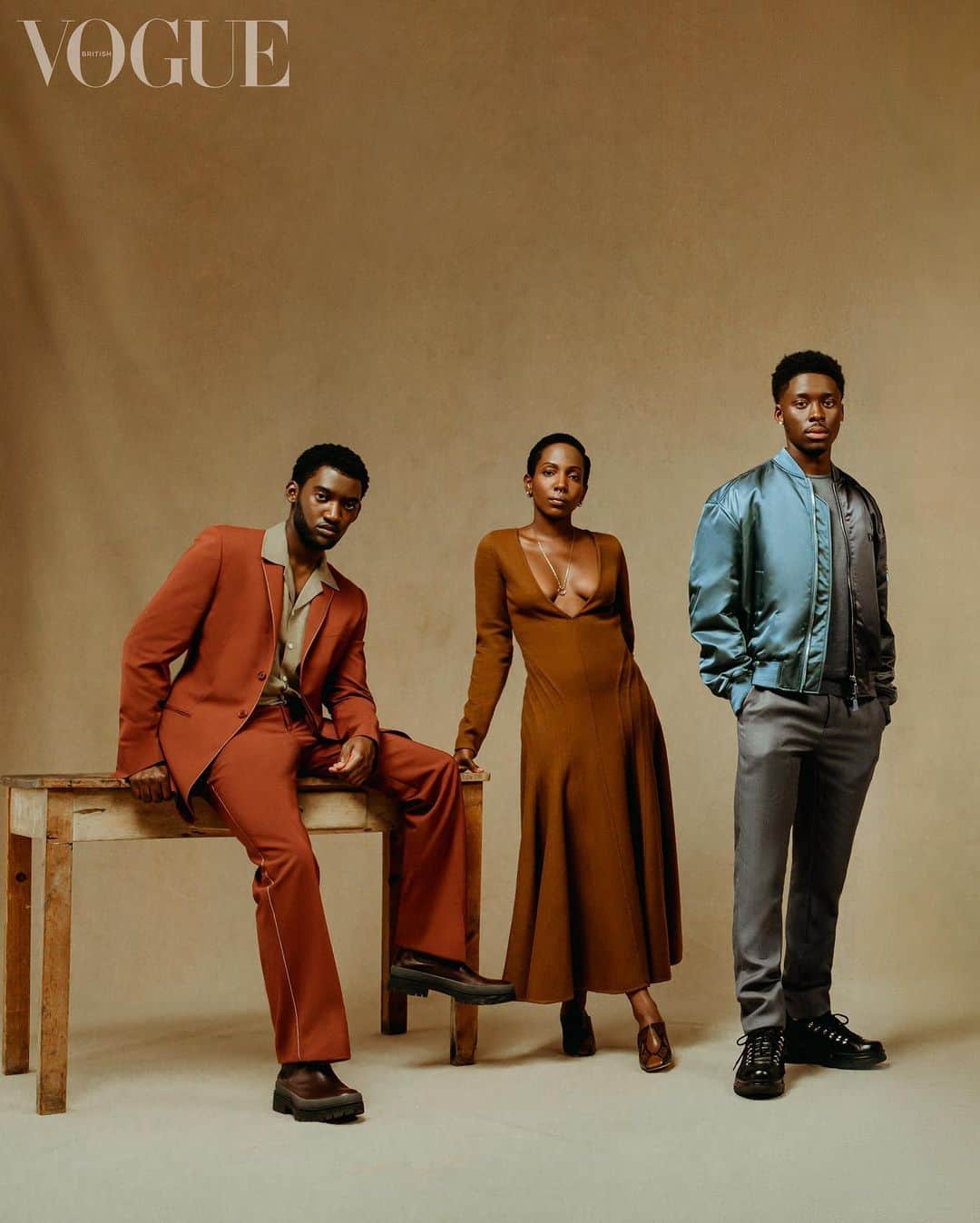 British Vogueさんのインスタグラム写真 - (British VogueInstagram)「Taking its name from an African proverb popular in the Caribbean, #SmallAxe, #SteveMcQueen’s upcoming BBC anthology series airing this autumn, explores the lives and influence of the post-Windrush generations. In the November issue of #BritishVogue, its creator and cast talk to @Amel.Mukhtar. See the full story in the new issue on newsstands and available for digital download now. And click the link in bio to watch the trailer.  @IAmMalachiKirby, @Tamara.Lawrance, @SheyiCxle, @AmarahJaeSt and @Tyrone.Huntley photographed by @ChristinaEbenezer_ and styled by @ItsDWallace, with hair by @Carl.Campbelll, make-up by @Minnie_MUA, nails by @RoxanneCampbell and set design by @DannyHyland.」10月29日 19時41分 - britishvogue