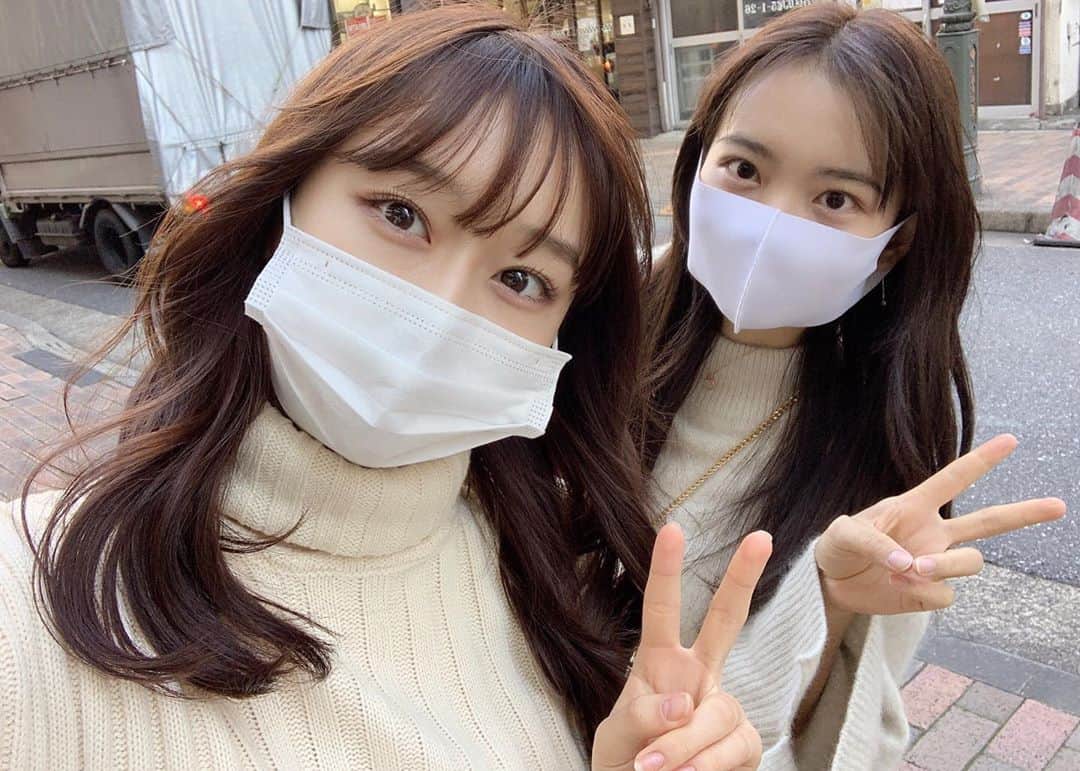 としお理歩のインスタグラム：「まいりちゃんに会ったよ🤍」