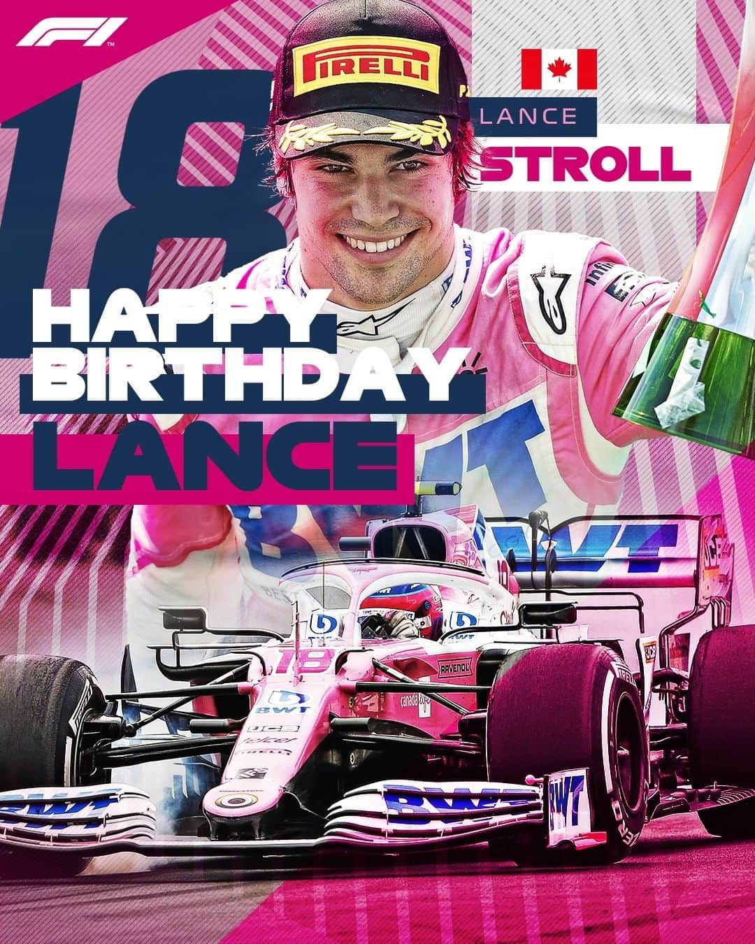 F1さんのインスタグラム写真 - (F1Instagram)「Wishing a very happy birthday to you, @lance_stroll! 🎂  #F1 #Formula1 #HappyBirthday #Feeling22」10月29日 20時33分 - f1